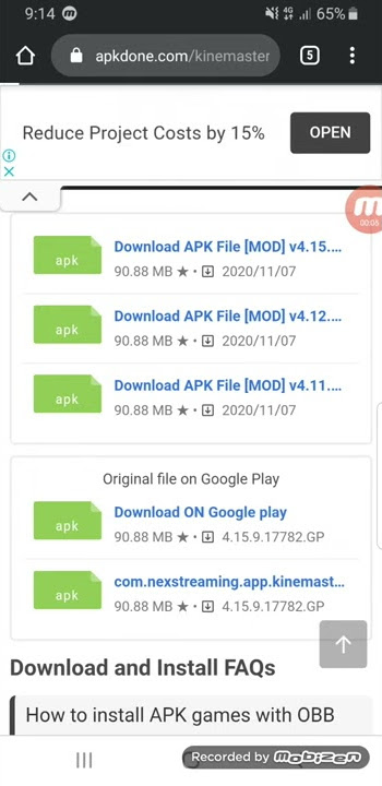 Download KineMaster MOD APK 4.15.9.17782.GP (Full Unlocked