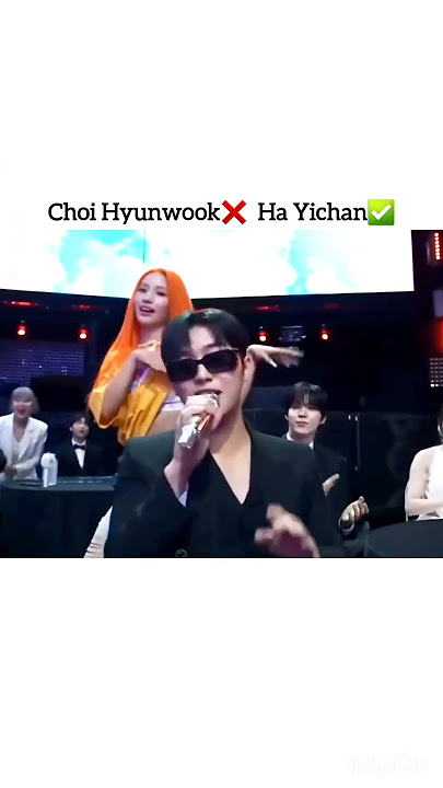 We got Choi Hyunwook singing😍at bluedragaonseries award 2024