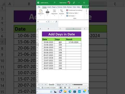 Add Days in