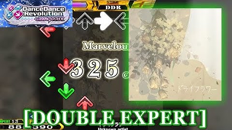 【DDR GP】 ドライフラワー [DOUBLE EXPERT] 譜面確認＋クラップ
