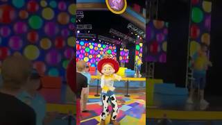 Jessie From Toy Story Dancing At Pixar Fest At Disneyland