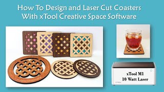 How to Design and Laser Cut Coasters