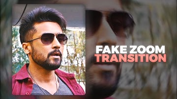 Fake zoom transition ✨💥 alight motion || preset xml || KV"s Tutorial