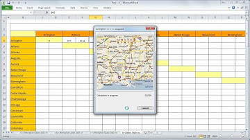 MapPoint - How to calculate distance tables