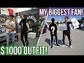 Turning my BIGGEST FAN into a Hypebeast!! ($1000 Outfit!)