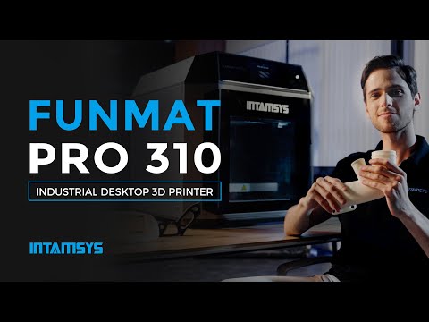 Take your desktop 3D printing to the next level with  INTAMSYS FUNMAT PRO 310!  Designed to meet the growing demands of professional engineers,  FUNMAT PRO 3...