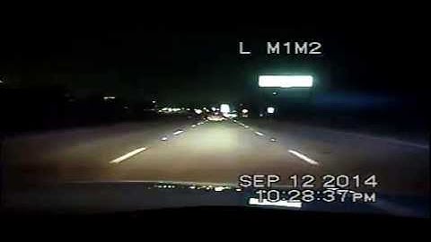 Dash camera video captures Shenandoah police car chase after wrong-way driver