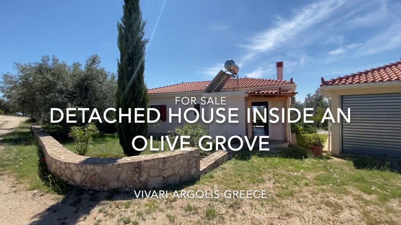 Detached House inside an olive grove Vivari Argolis Greece Id 988937