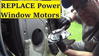 Fix Power Window motor Ford Club Wagon VAN by Foxboss9 22,930 views 6 years ago 20 minutes