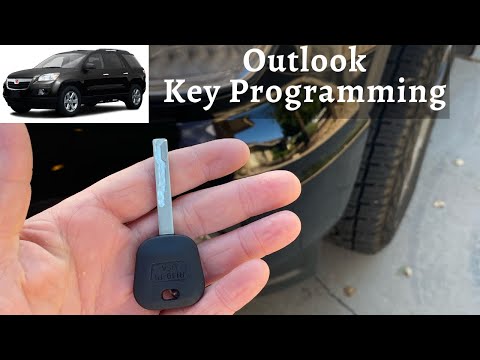 How To Program A Saturn Outlook Key 2007 - 2010 DIY Transponder Chip Ignition - All Keys Lost
