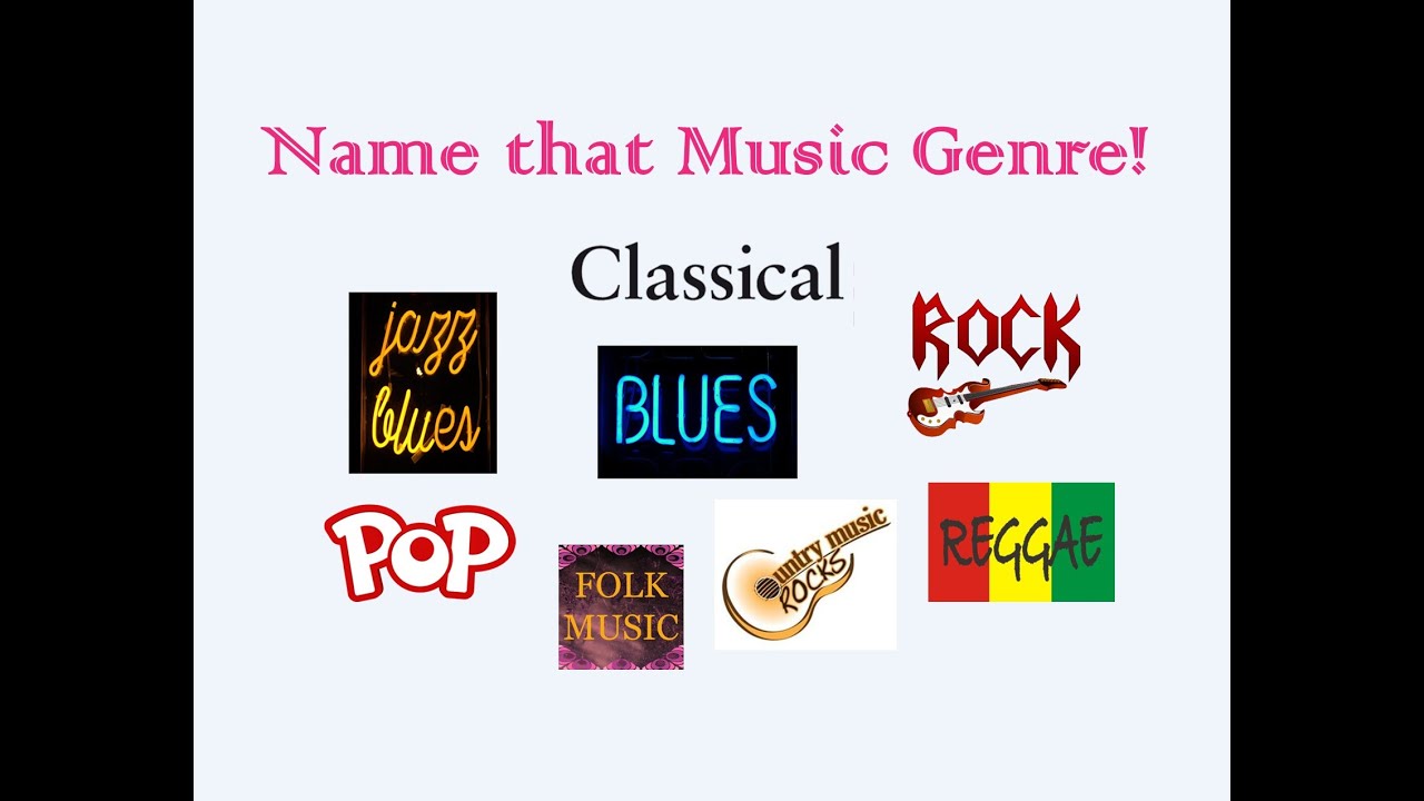 Name that Music Genre  Have Fun