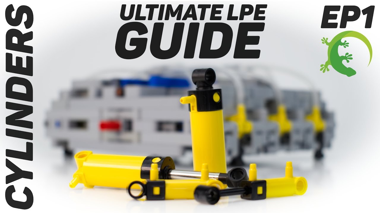 kold Glatte Anmelder How to Modify Lego Pneumatic Cylinders + Comparison - Airflow Increase -  Ultimate LPE Guide EP1 - YouTube