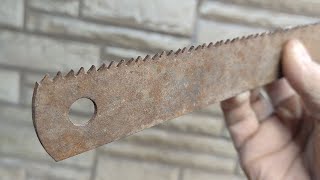 Few people know the secret of the old hacksaw blade. A brilliant idea with your own hands.