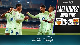 Thumbnail for Com HAT-TRICK de Ferran Torres e show de RAPHINHA, BARCELONA bate Valencia | Melhores Momentos
