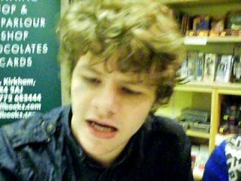 Meeting The WANTED in Kirkham (Book Signing 11th December 2010)