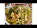 Homemade Caesar Salad recipe || The organized mom