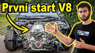 Motor zpátky v autě, bude V8 startovat? | Audi S5 za 105 tisíc #5