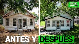 Transformé la PEOR casa que he comprado… y casi pierdo dinero