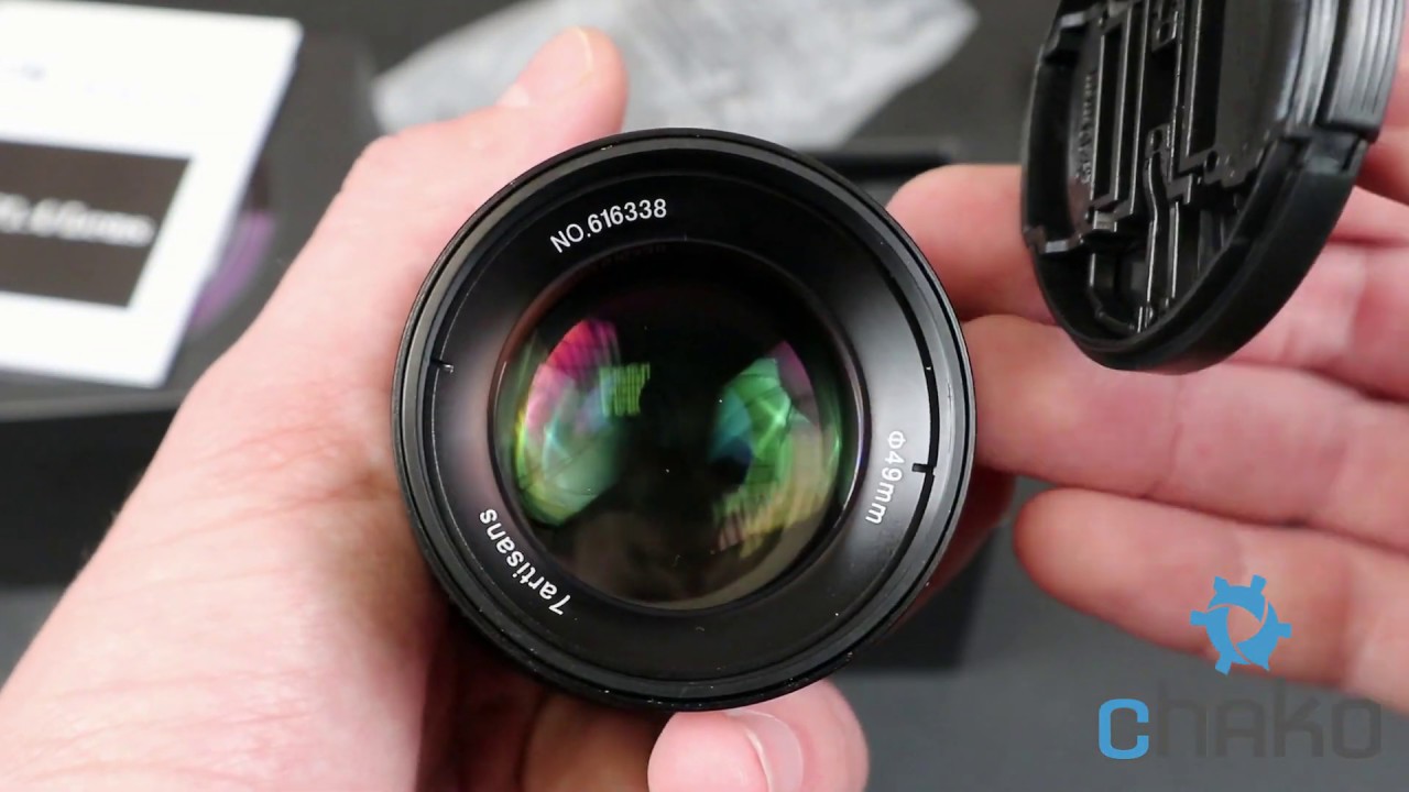 Светосильный объектив 7Artisans 55mm f/1.4 (Sony E) - YouTube