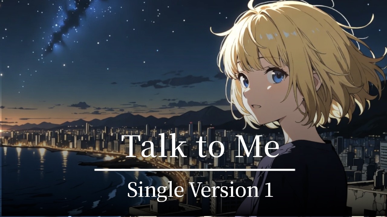 Talk to Me｜もっと話して｜Single Version 1 - YouTube