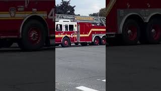 Bethpage Fire Department Ladder 4 Heading To A Co Detector Activation