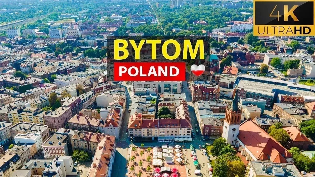🇵🇱 Bytom z lotu ptaka – Odkryj to miasto z drona!