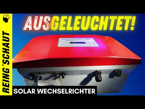 "Sunny Boy" Wechselrichter Autopsie