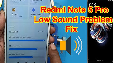 Redmi Note 5 Pro Sound Problem Solution/Redmi Note 5 Pro Sound Problem