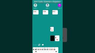 Remi 51 Card Game - How to play? #mobile #card #game #rummy #okey #gamefriendly screenshot 2