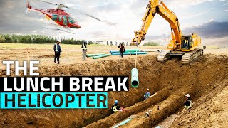 Pipe Crews, Helicopters, Super Dozers