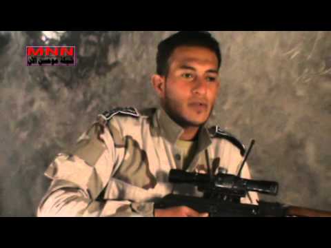 ديرالزور لقاء مع أحد المرابطين على أسوار المطار العسكري 2 4 2014