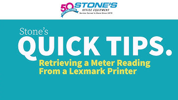 Lexmark Print Count