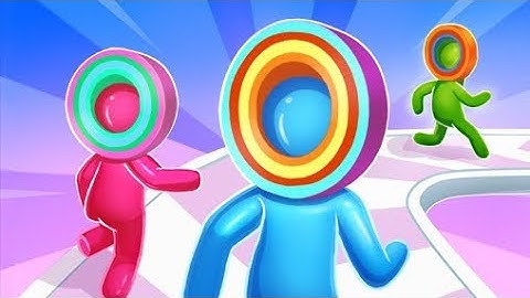 LAYER MAN 3D - Gameplay iOS,Android Walkthrough Pro Game Mobile (Level Up Big Head Man Run) 2025