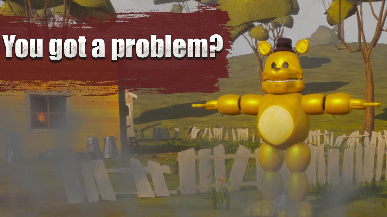 FREDBEAR BOUGHT A SMALL HOUSE. Playing the Only One Room mod. HELLO NEIGHBOUR. 