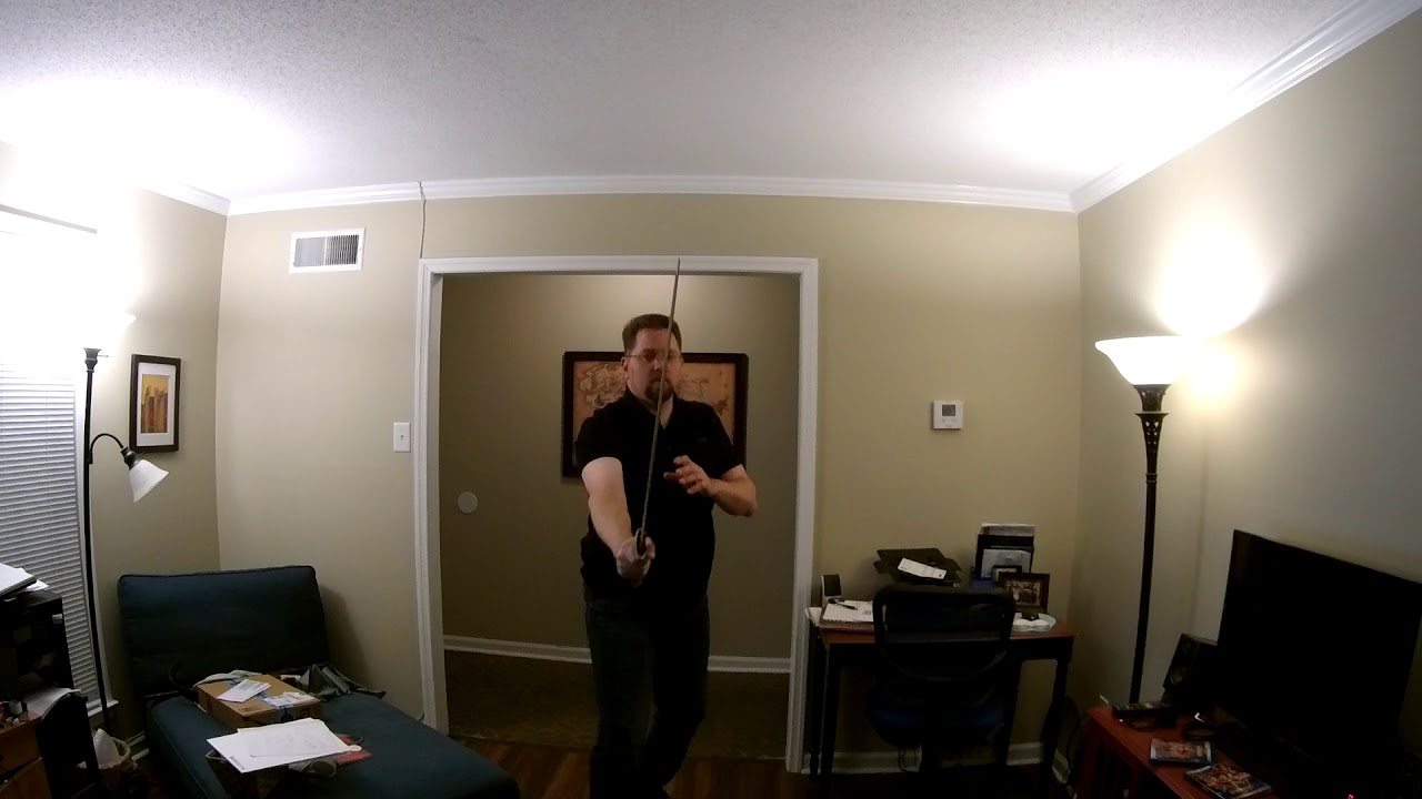 1st, 2nd, 3rd, and 4th Basic sword positions from fencing YouTube