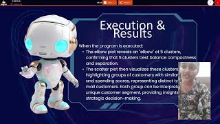 Exp10 Implementation using k means clustering for customer segmentation Made with Clipchamp