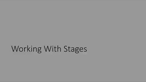 Working With Stages In A YAML Pipeline