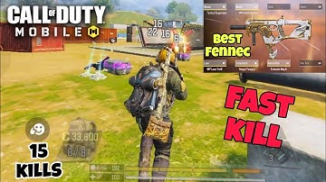 🔥 FENNEC Is the BEST HIP-FIRE SMG in COD Mobile! | Insane No Recoil Gunsmith Setup | COD MOBILE ❤️