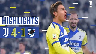 Juventus 4-1 Sampdoria | Emphatic Home Win Sees Juve Through to Last 8! | Coppa Italia Highlights