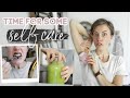 A Full Day Of SELF CARE | Hair Removal, Juicing, Food, Teeth Whitening & MORE!