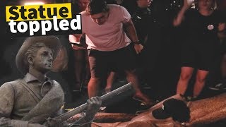 Protesters Topple Silent Sam Confederate Statue on University Campus