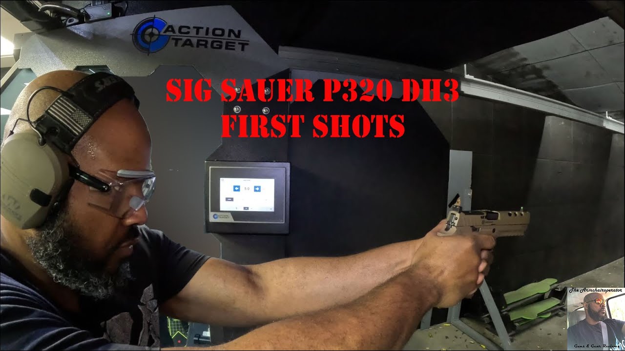 Sig P320 DH3 first shots