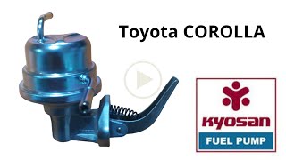 CARBURETED Toyota COROLLA MECHANICAL FUEL PUMP.