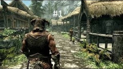 Elder Scrolls V: Skyrim Walkthrough - Episode 1 (Character Creation and Escape of Helgen)