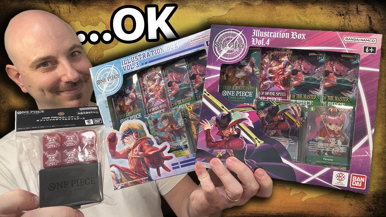OPTCG Illustration Box Vol. 3/4 and Official Dice - Are They Worth