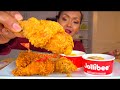 Asmr  jollibee filipino fried chicken       