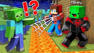 Spider-Man Mikey and JJ vs Security House in Minecraft ! Best of Maizen - Compilation