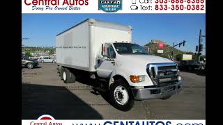 2015 Ford Super Duty F-650 Straight Frame Gas Reg Cab XLT...
