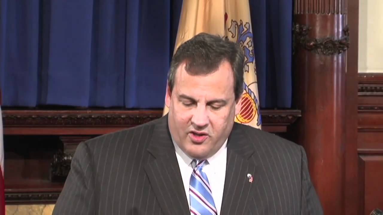 Governor Christie ARC Tunnel YouTube