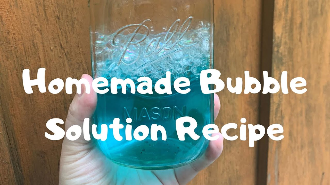 Easy Bubbles Recipe - JUST 3 INGREDIENTS! - YouTube